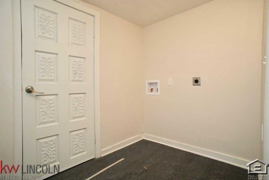 Laundry Room before staging — Vacation Rental Design