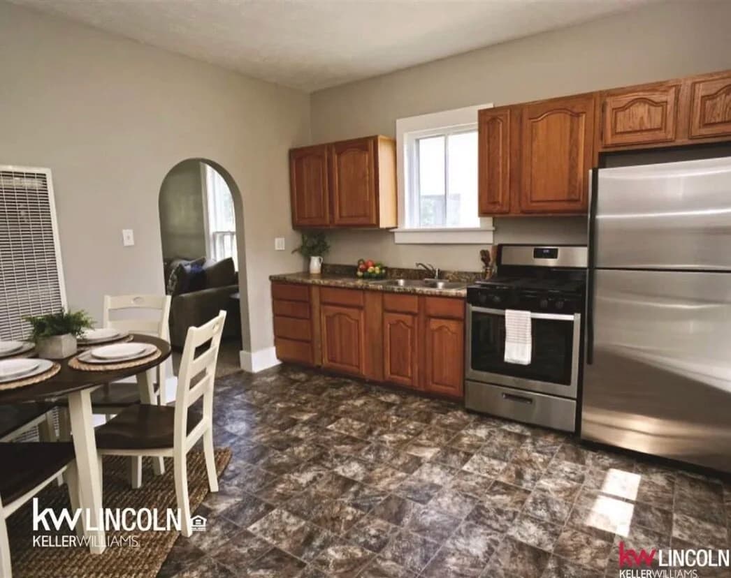 600 Square Foot Flip — staged by Acorn Home Staging