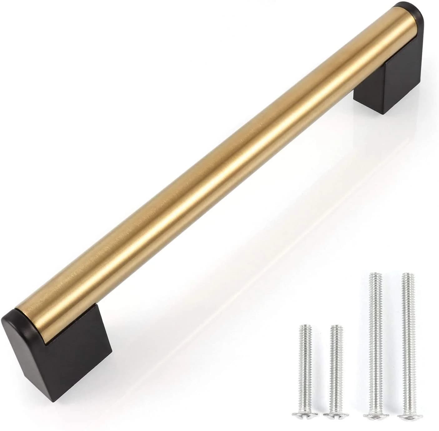 Fulgente Brushed Nickel Drawer Pulls