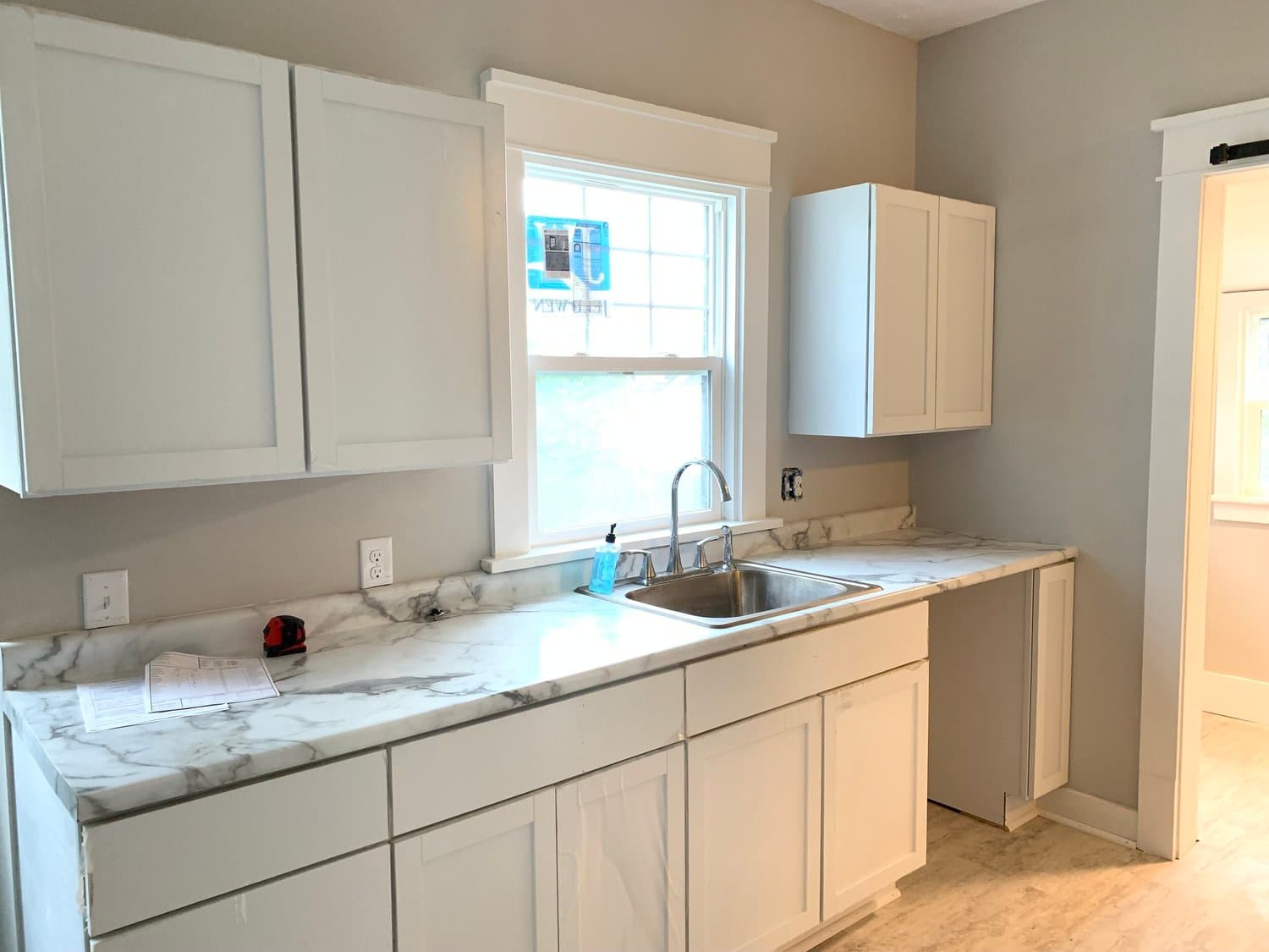 Kitchen before staging — Cable Avenue