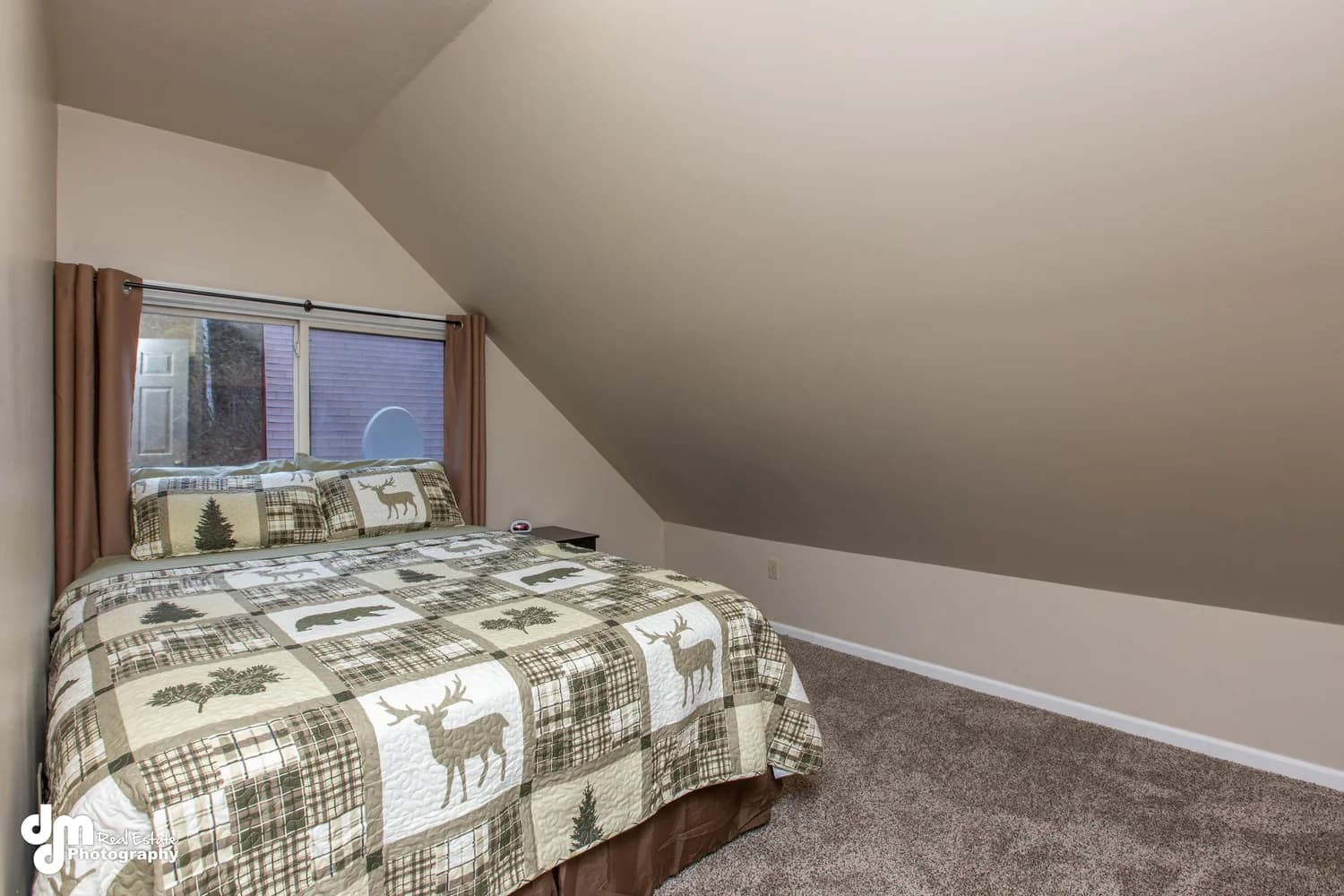 Cabin Vacation Rental Design — staged by Acorn Home Staging