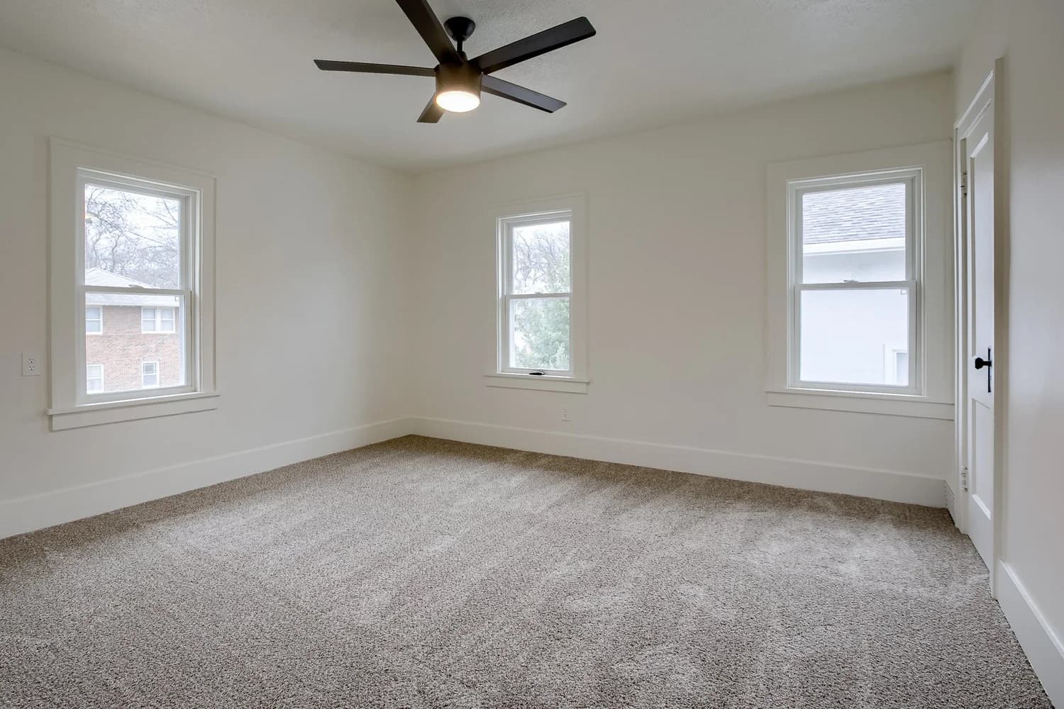 Alabaster walls, ceiling, trim