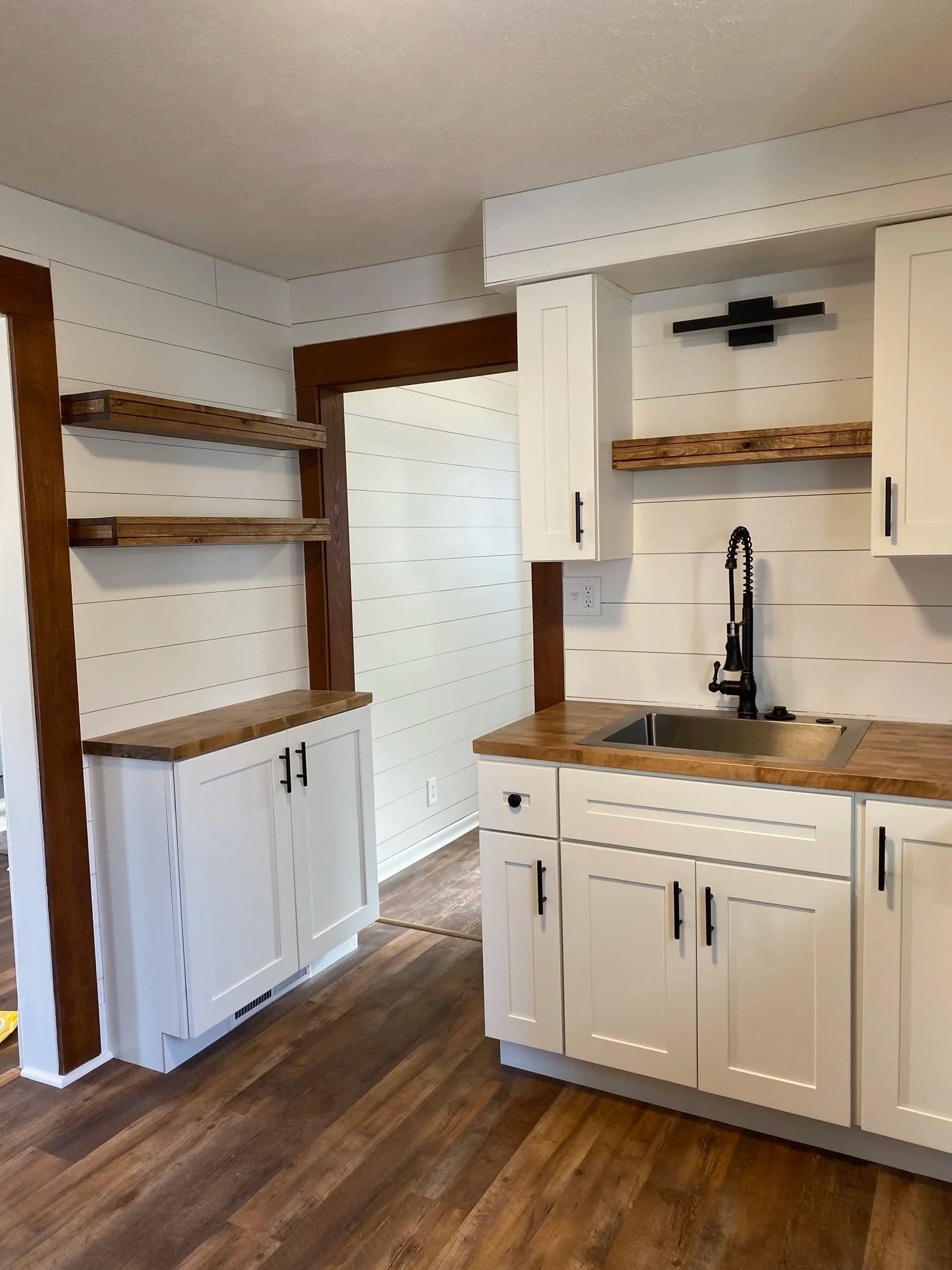 Kitchen before staging — Platte Avenue