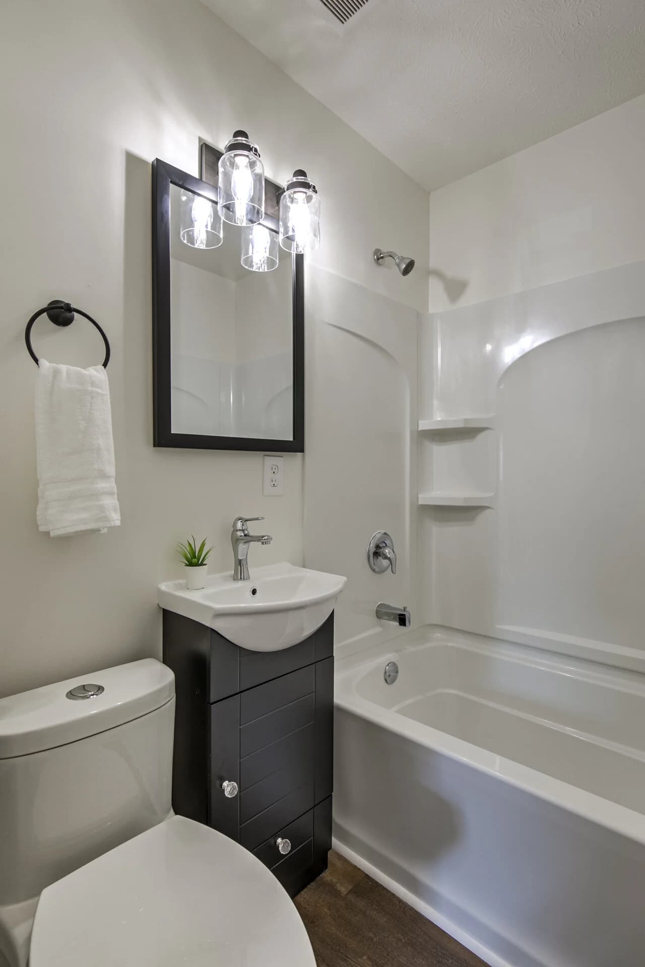 Small Duplex — staged by Acorn Home Staging