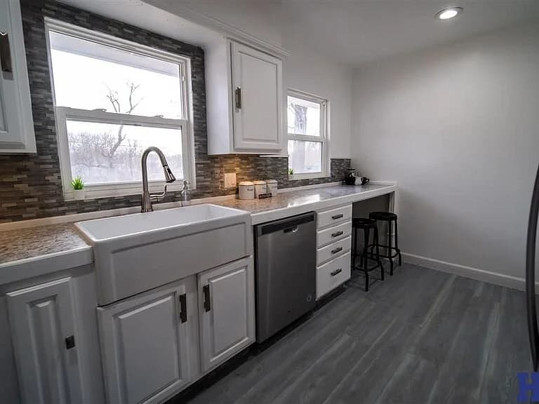 Adams - Weird Layout — staged by Acorn Home Staging