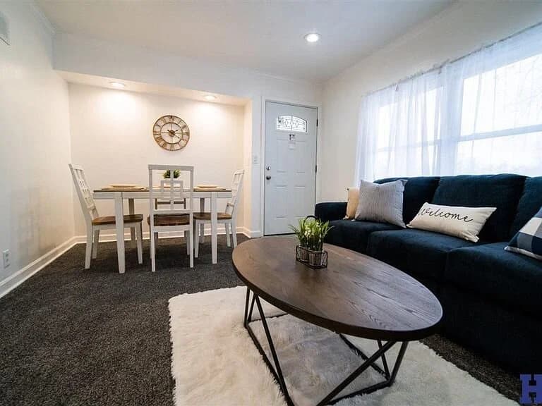 Adams - Weird Layout — staged by Acorn Home Staging